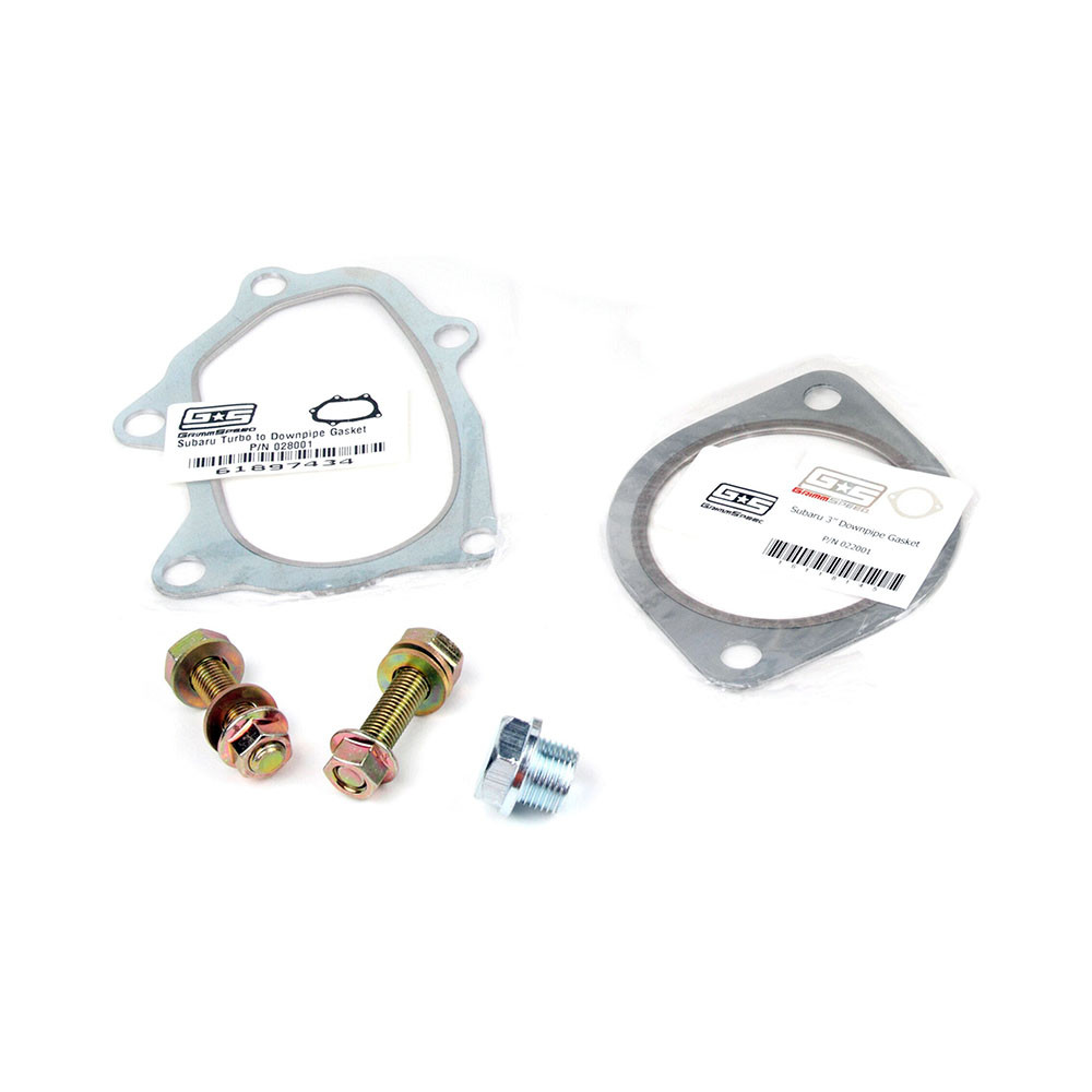 GRIMMSPEED / CATTED DOWN-PIPE / EXHAUST SYSTEM (007082) *** SUBARU WRX STI (2004-2007)