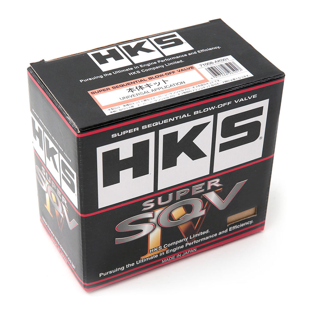 HKS / SUPER SQV4 BOV / BLOW OFF VALVE / BLACK EDITION (71008-AK005) *** UNIVERSAL APPLICATIONS