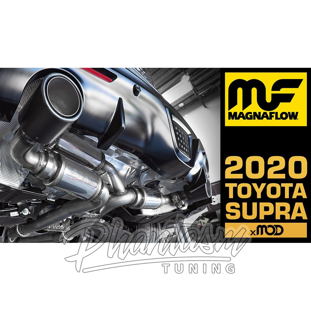 MAGNAFLOW / XMOD MODULAR / CAT-BACK EXHAUST SYSTEM (19495) *** TOYOTA GR SUPRA (2020-2024) 3.0L TURBO