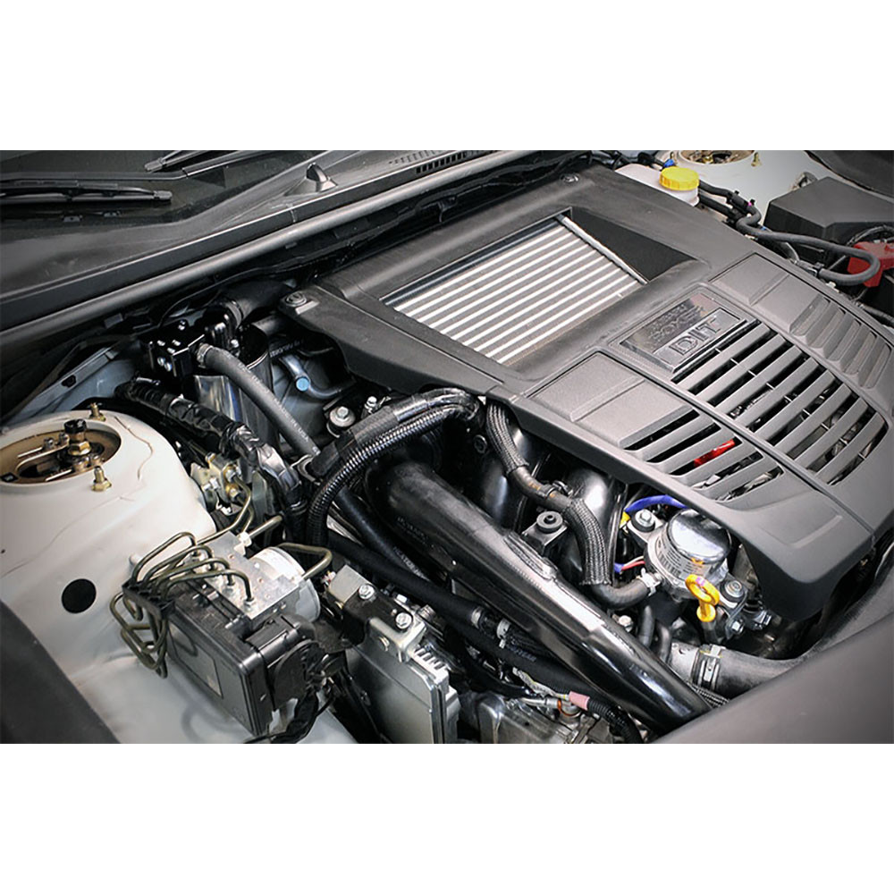 IAG / COMPETITION SERIES / V2 AOS / AIR OIL SEPARATOR / BLACK  COLOR (IAG-ENG-7252BK) *** SUBARU WRX (2015-2021)