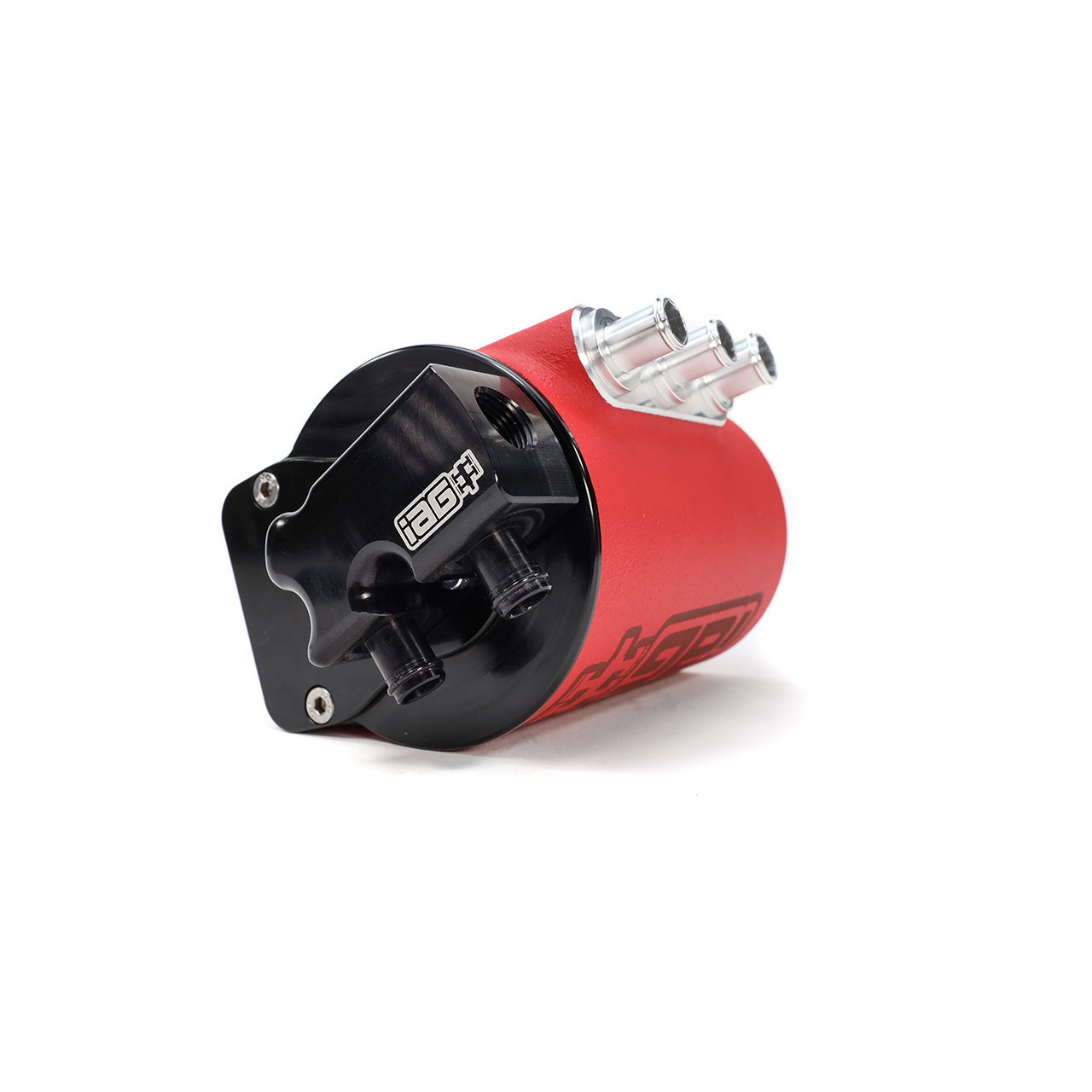 IAG / STREET SERIES / V3 AOS / AIR OIL SEPARATOR / RED COLOR (IAG-ENG-7182RD) *** SUBARU WRX (2015-2021)