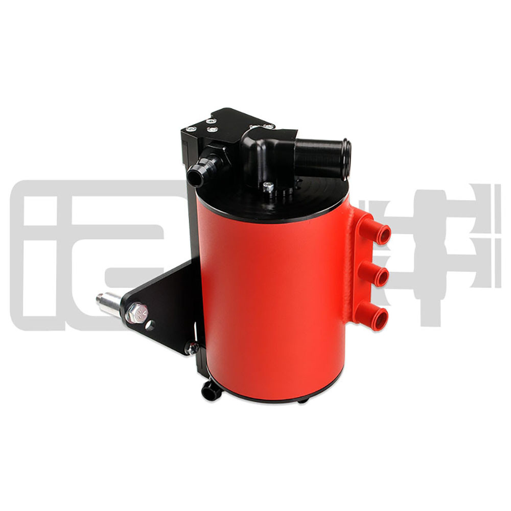 IAG / STREET SERIES AOS / AIR OIL SEPARATOR / RED COLOR (IAG-ENG-7150RD) *** SUBARU WRX STI (2004-07)