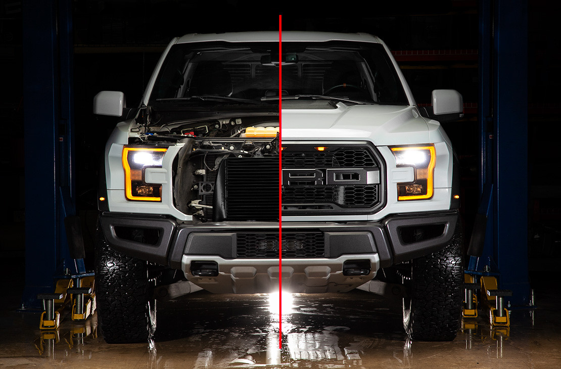 COBB / FRONT MOUNT INTERCOOLER / SILVER CORE (7F2500-SL) *** FORD F150 RAPTOR (2017-2021) 3.5L ECOBOOST