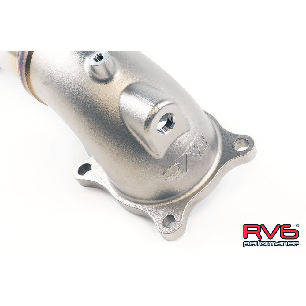 RV6 / CATTED DOWN-PIPE / EXHAUST SYSTEM *** HONDA ACCORD (2018-2022) 2.0L TURBO