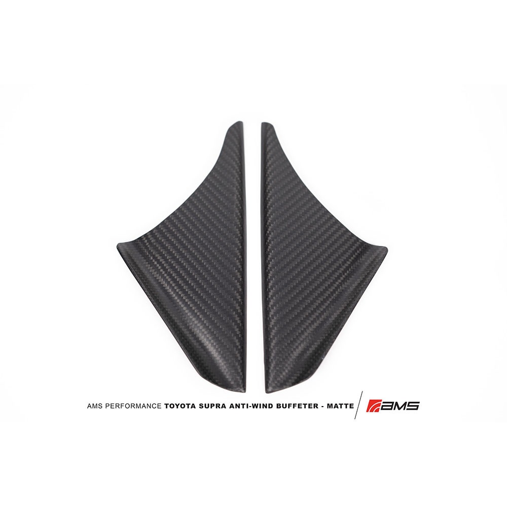 AMS / ANTI-WIND BUFFETING KIT / MATTE CARBON FIBER (AMS.38.06.0002-2) *** TOYOTA GR SUPRA (2020-2024) TURBO