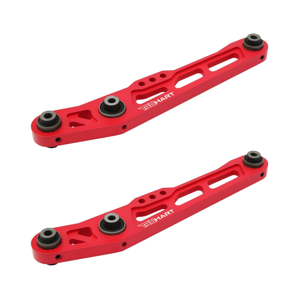 TRUHART / REAR LOWER CONTROL ARMS / ANODIZED RED / SOLD AS PAIRS (TH-H101-RE) *** HONDA DEL SOL (1993-1997)