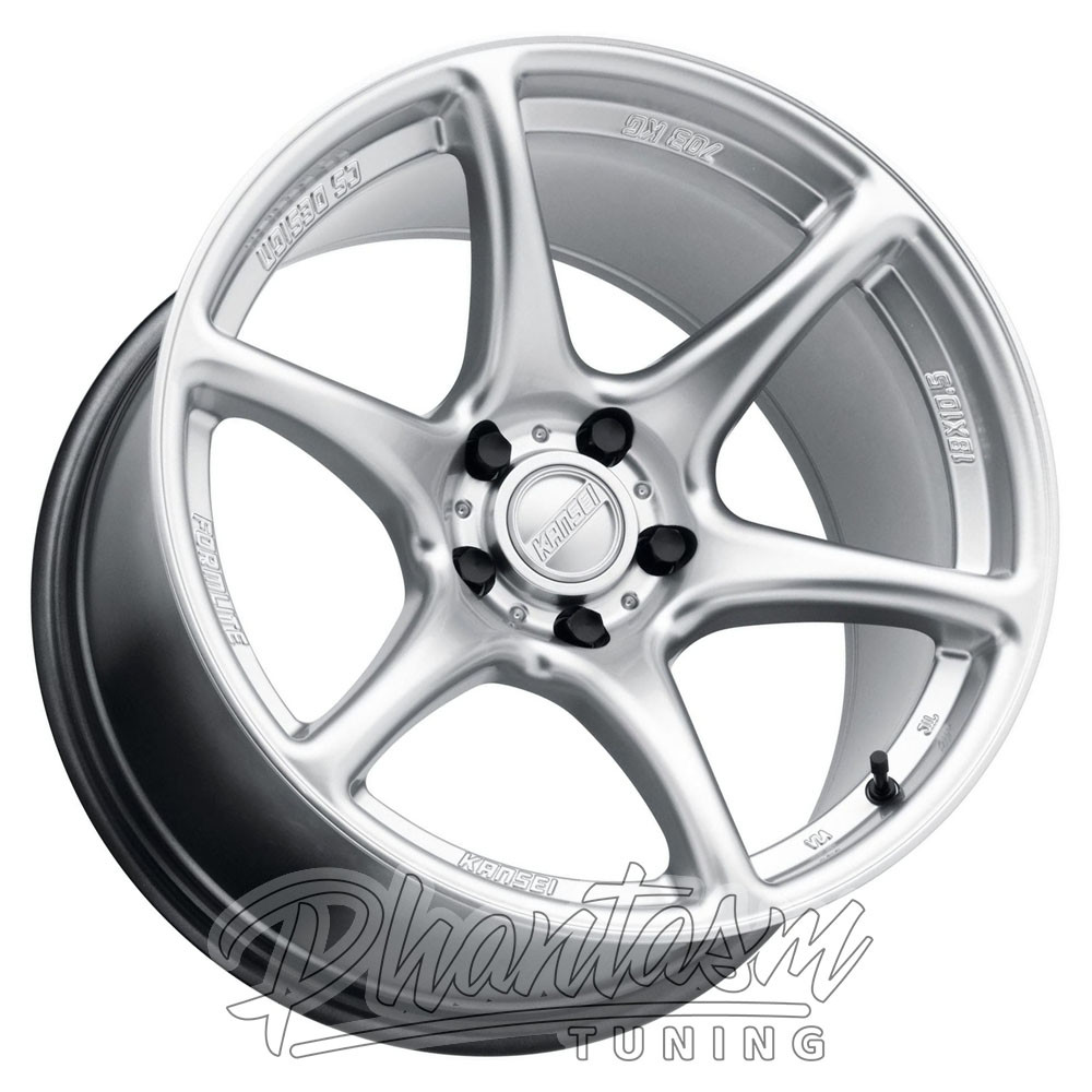 KANSEI WHEELS - TANDEM - HYPER SILVER COLOR (18 X 9.5) +22 ET (5 X 100 MM) 73.1 CB / K11S-189516+22