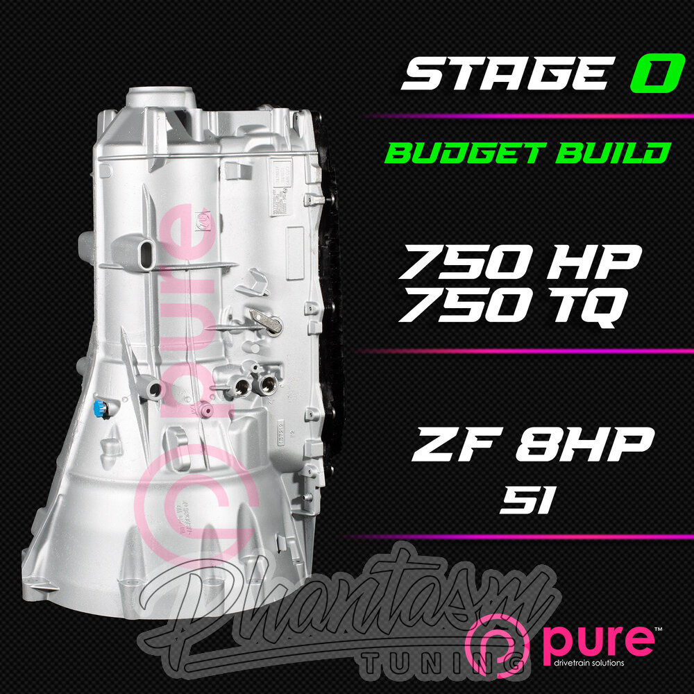 PURE DRIVETRAIN SOLUTIONS / STAGE 0 / TRANSMISSION REBUILD AND TORQUE CONVERTER (A90/A91) *** TOYOTA GR SUPRA (2020-2023) 3.0L TURBO