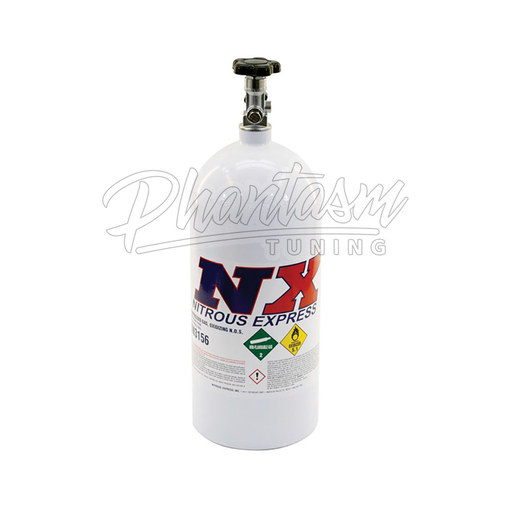 NITROUS EXPRESS / 10 LBS NITROUS BOTTLE / WITH MAINLINE VALVE (ML11100)