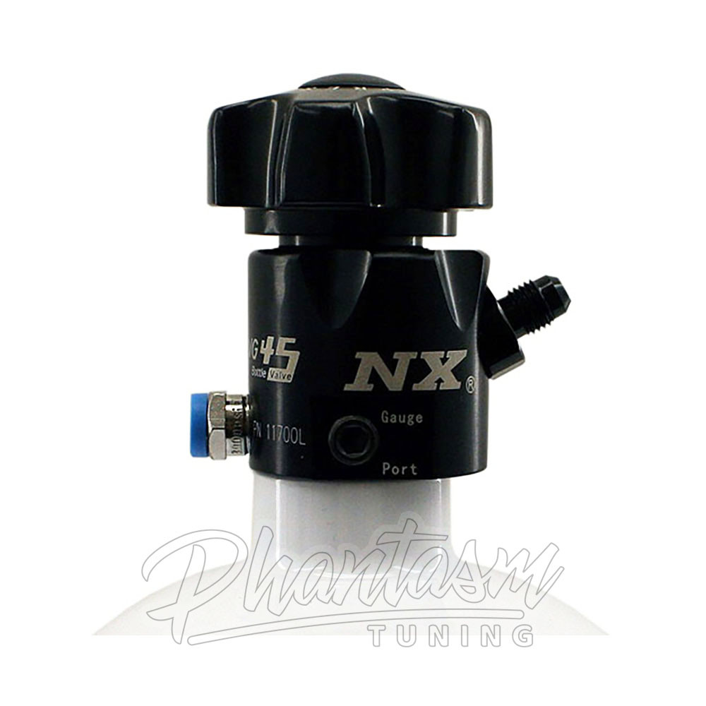 NITROUS EXPRESS / 10 LBS NITROUS BOTTLE / WITH LIGHTNING 500 VALVE (11100)
