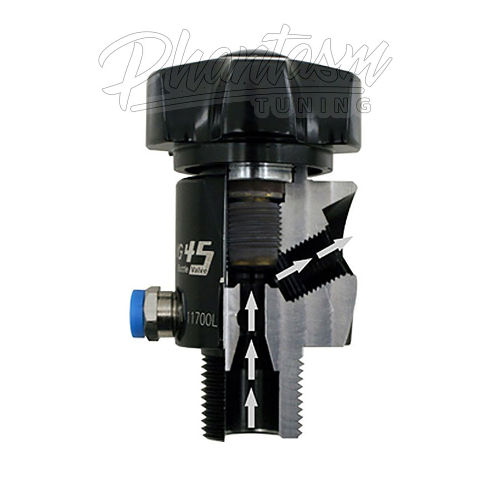 NITROUS EXPRESS / 10 LBS NITROUS BOTTLE / WITH LIGHTNING 500 VALVE AND PRESSURE GAUGE (11101)