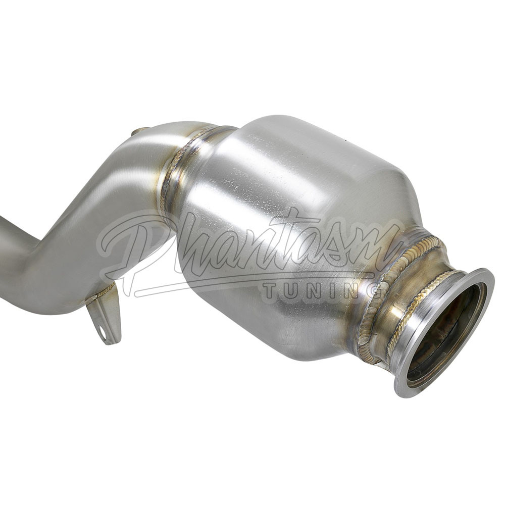 AFE / FULL LENGTH DOWN-PIPE / WITH HIGH FLOW CATS (48-36110-HC) *** INFINITI Q50 SEDAN (2017-2023) 3.0L TURBO