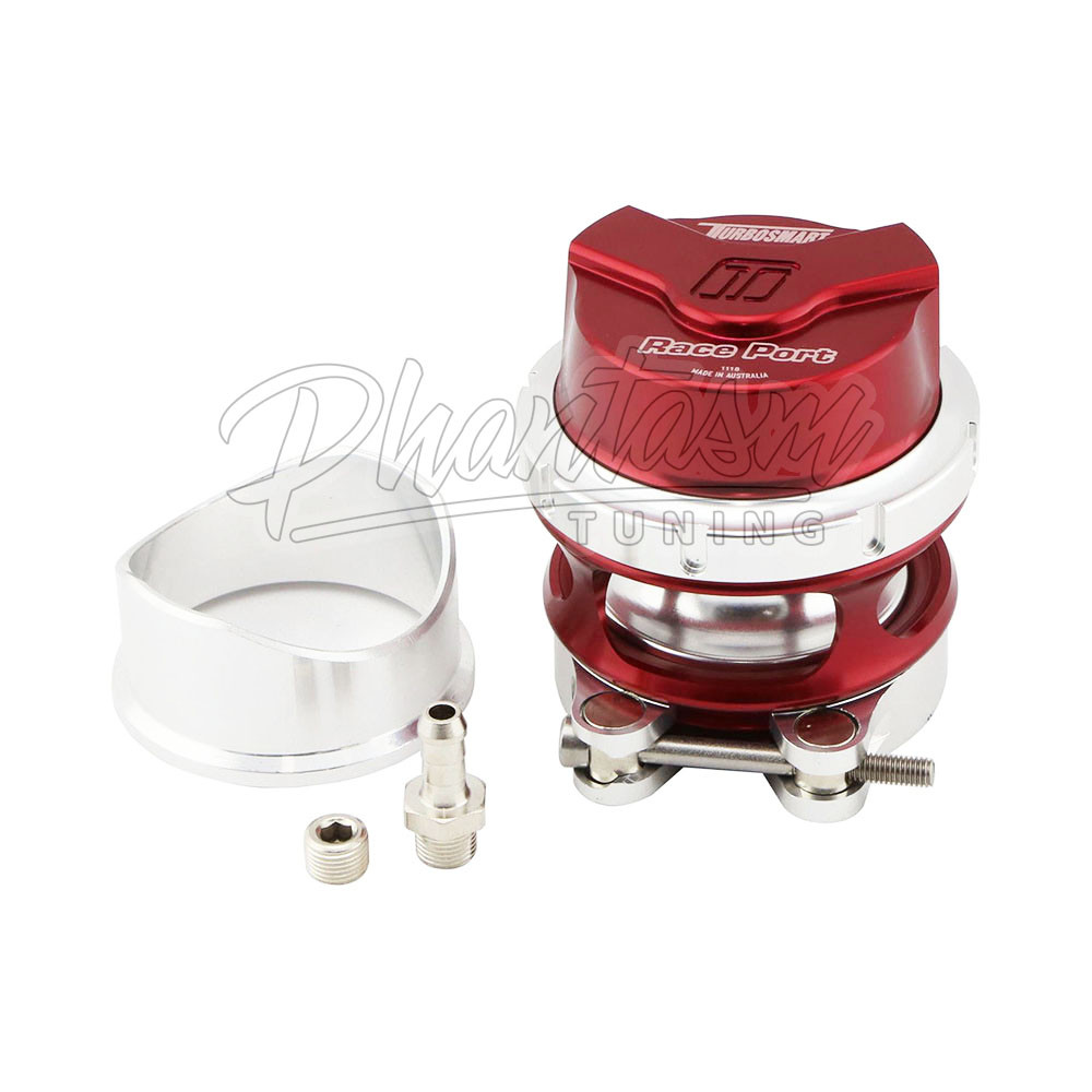 TURBOSMART / GEN 5 BOV / 50 MM / RACE PORT BLOW OFF VALVE / RED COLOR (TS-0204-1134) *** UNIVERSAL TURBO APPLICATIONS