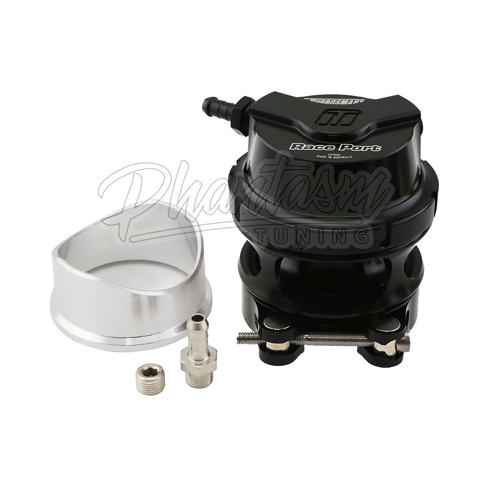 TURBOSMART / GEN 5 BOV / 50 MM / RACE PORT BLOW OFF VALVE / BLACK SLEEPER (TS-0204-1135) *** UNIVERSAL TURBO APPLICATIONS