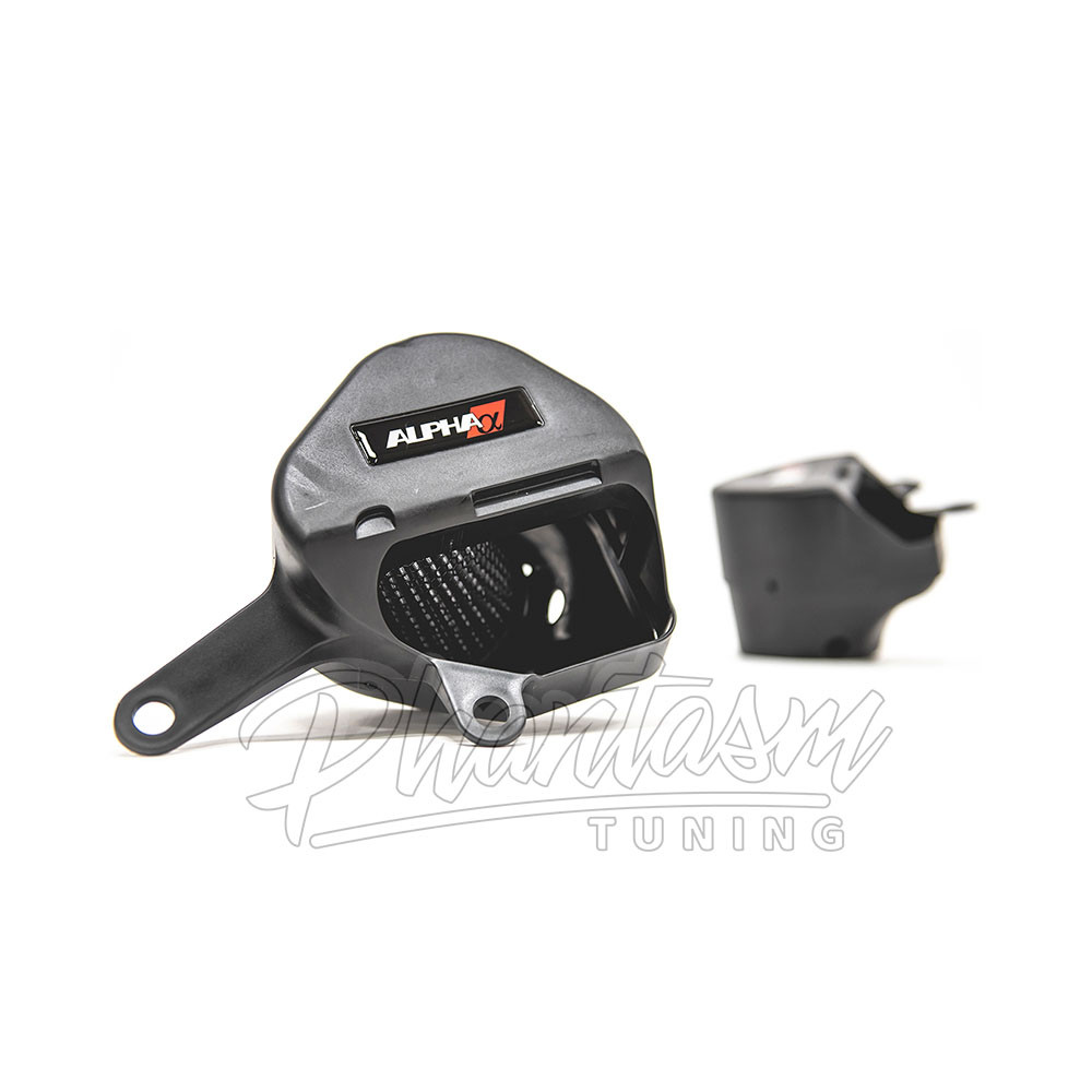 AMS / RED ALPHA / COLD AIR INTAKE SYSTEM / BLACK BOX (ALP.28.08.0001-1) *** INFINITI Q60 COUPE (2017-2022) 3.0L TURBO