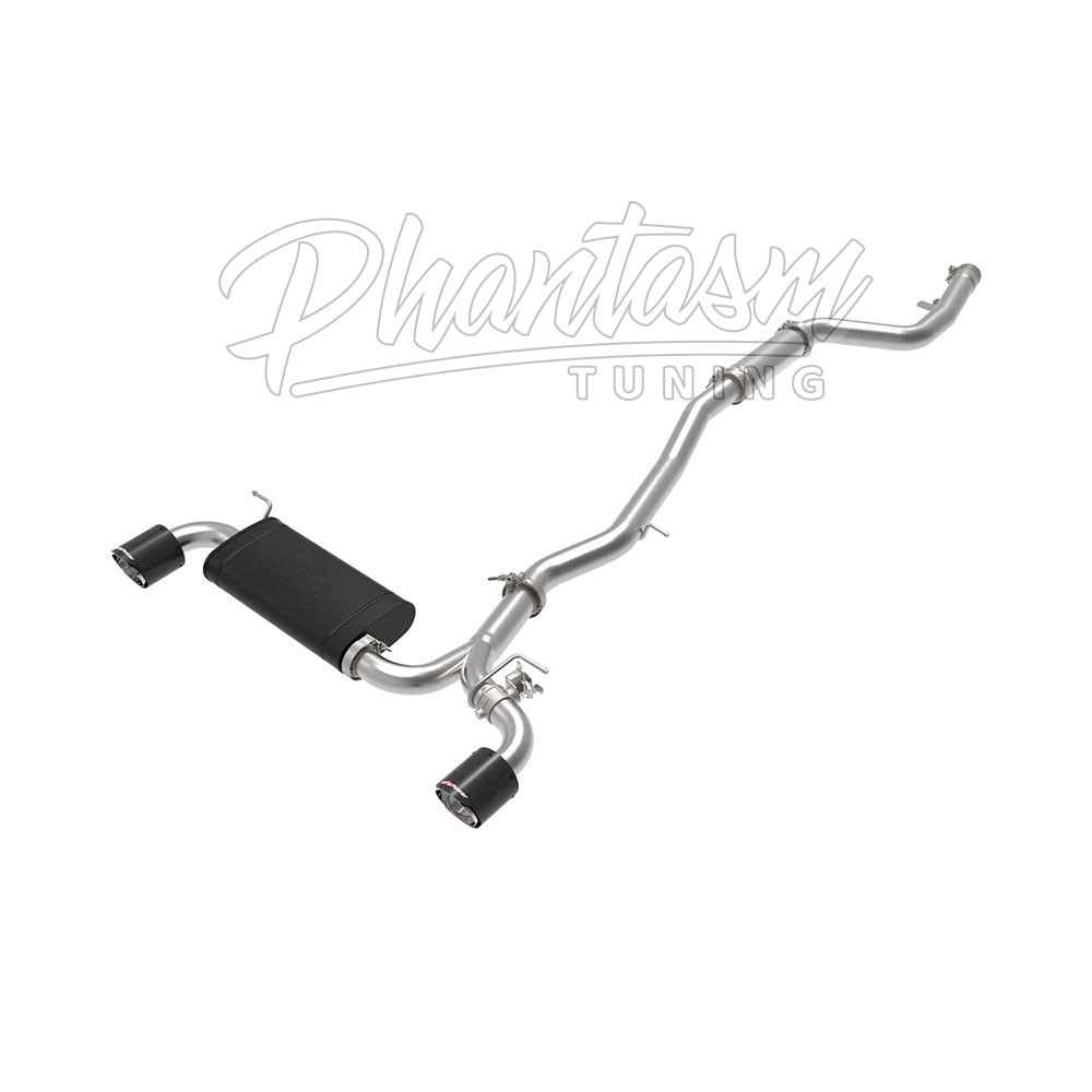 AFE / TAKEDA CAT-BACK EXHAUST SYSTEM / CARBON FIBER TIPS (49-36043-C) *** TOYOTA GR SUPRA (2020-2023) 3.0L TURBO
