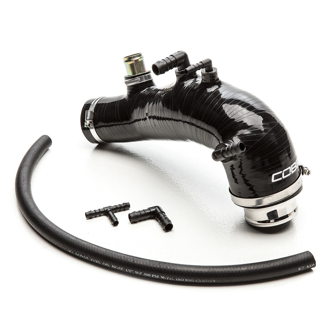 COBB / SILICONE TURBO INLET V2 / BLACK COLOR (712450) *** SUBARU WRX STI (2015-2021)