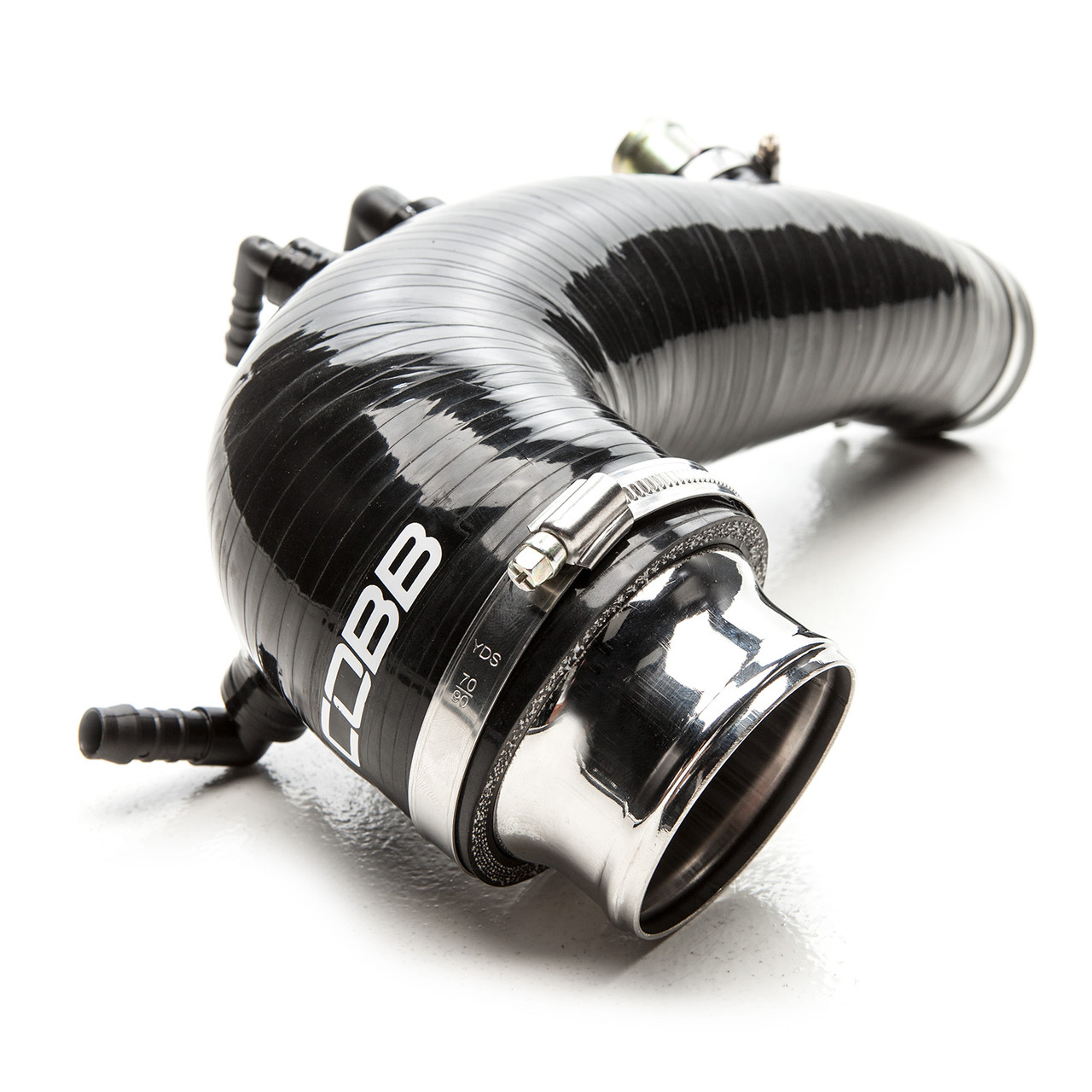 COBB / SILICONE TURBO INLET V2 / BLACK COLOR (712450) *** SUBARU WRX STI (2015-2021)