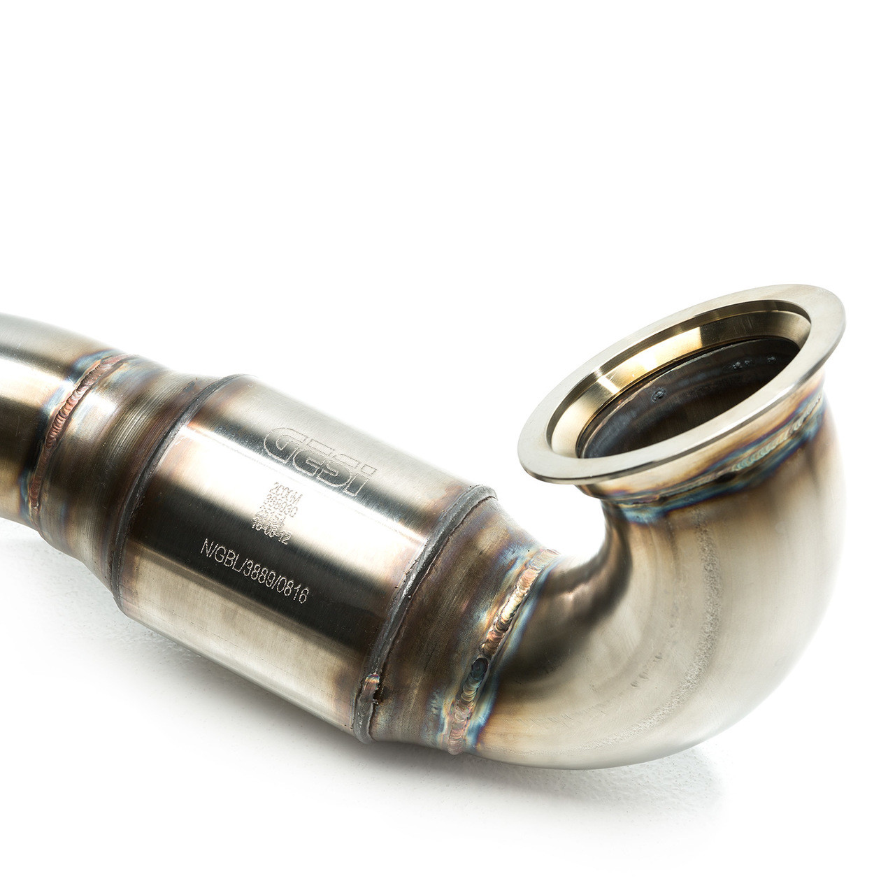 COBB / GESI CATTED / TURBO DOWN-PIPE (5V2215) *** VOLKSWAGEN GOLF GTI (2015-2021) 2.0L TURBO / MK7 / MK7.5