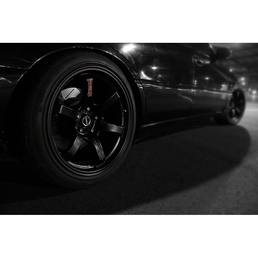 GRAM LIGHTS WHEELS - 57DR - SEMI GLOSS BLACK (19 X 10.5) +35 ET (5 X 112 MM) 73.1 CB / WGI635MH