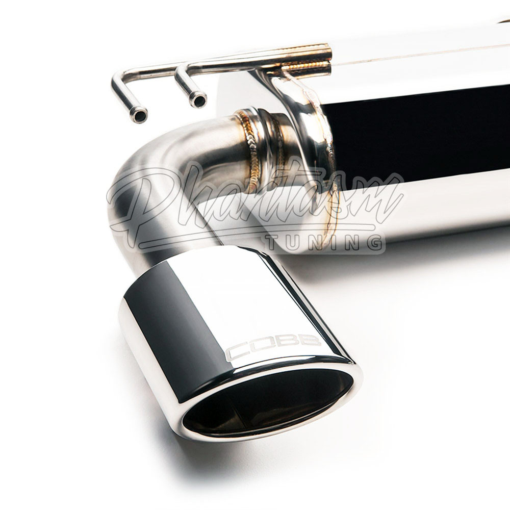 COBB / CAT-BACK EXHAUST SYSTEM / OVAL TIPS (552111) *** MITSUBISHI LANCER EVO 10 (2008-2015) 2.0L TURBO