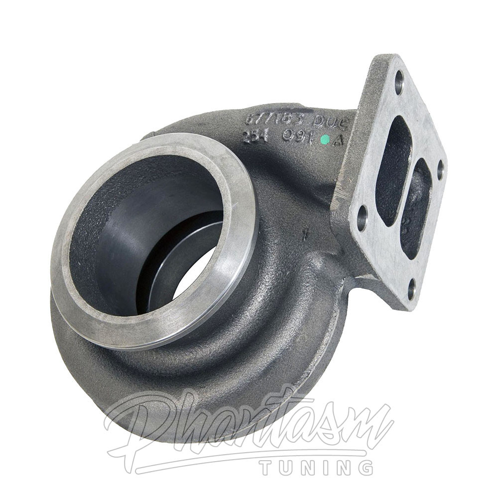 BORGWARNER / S200 SXE SERIES / AIRWERKS TURBINE HOUSING / T4 TWIN SCROLL / 1.15 AR / 61 MM WHEEL (177192)