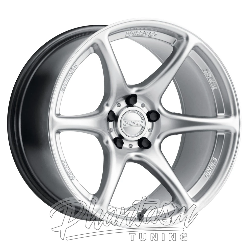 KANSEI WHEELS - TANDEM - HYPER SILVER COLOR (19 X 10.5) +22 ET (5 X 120 MM) 72.56 CB / K11S-191518+22