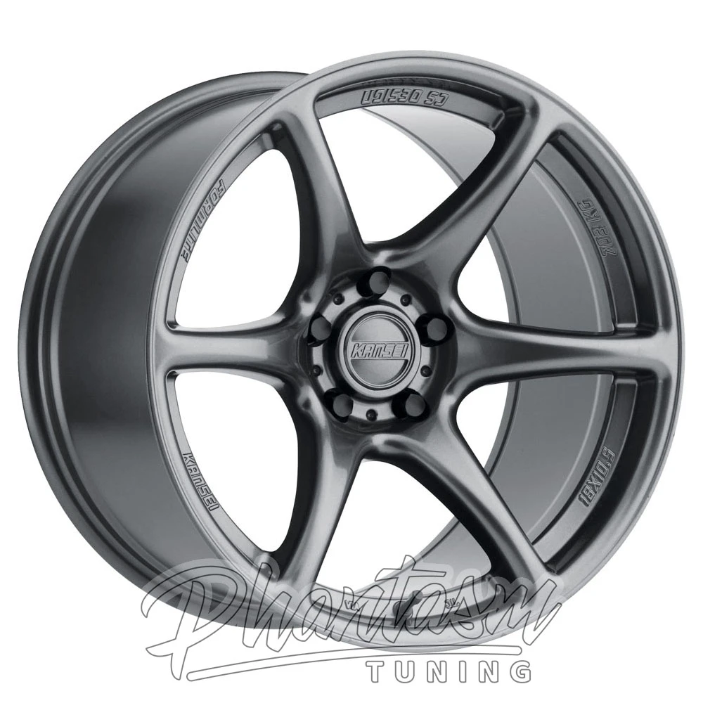 KANSEI WHEELS - TANDEM - GUN METAL COLOR (18 X 8.5) +35 ET (5 X 120 MM) 72.56 CB / K11G-188518+35