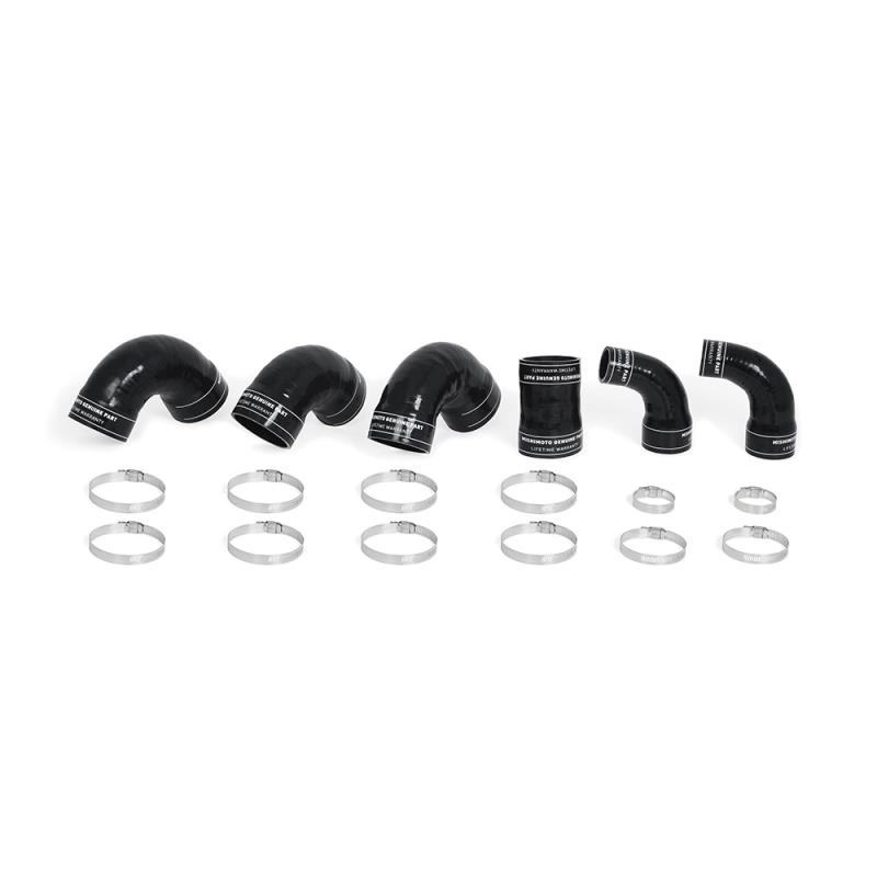 MISHIMOTO / FRONT MOUNT INTERCOOLER KIT / BLACK CORE WITH BLACK CHARGE-PIPES (MMINT-STNGR-18BK) *** GENESIS G70 (2018-2023) 3.3L TWIN TURBO