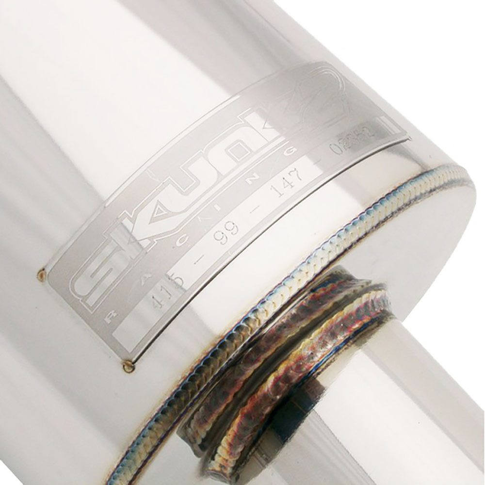 SKUNK2 / MEGA POWER / CAT-BACK EXHAUST SYSTEM / DUAL MUFFLER (413-05-2030) *** ACURA TSX (2004-2008) 2.4L ENGINE