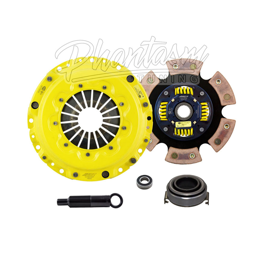 ACT / STAGE 2 / PERFORMANCE CLUTCH KIT / 6-PAD STREET DISC (SB5-HDG6) *** SUBARU WRX (2006-2014) 2.5L TURBO *** 230 MM DISC