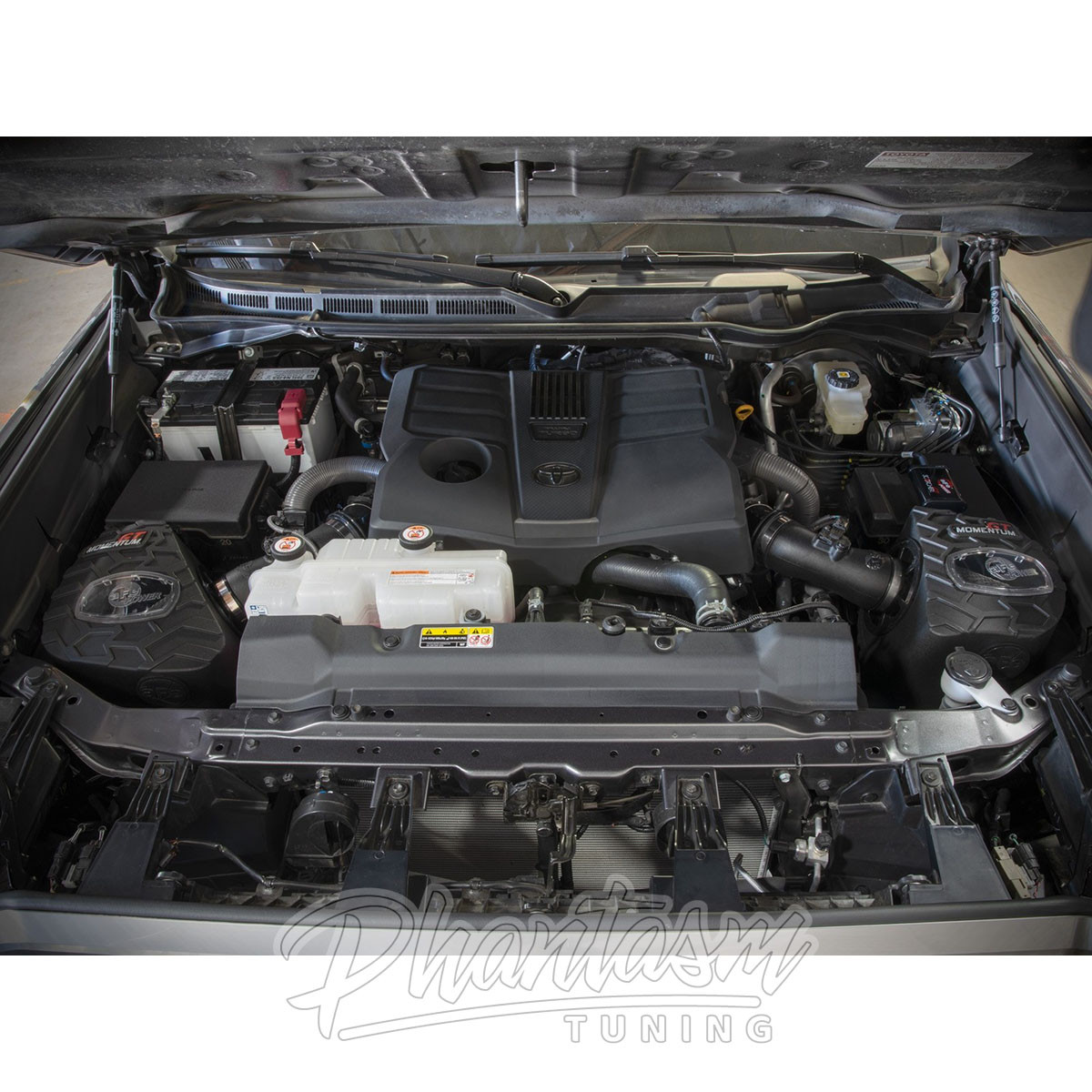 AFE / MOMENTUM GT / COLD AIR INTAKE SYSTEM / PRO-5R OILED FILTER (50-70100R) *** TOYOTA TUNDRA (2022-2026) 3.5L TURBO