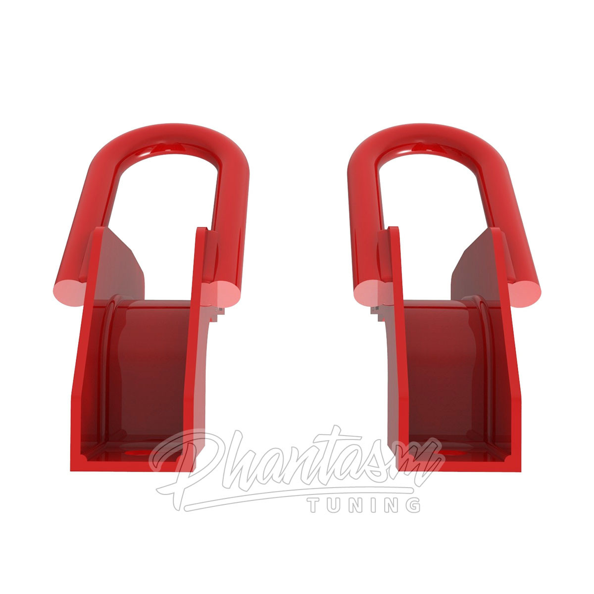 AFE / FRONT TOW HOOKS / RED COLOR (450-72T001-R) *** TOYOTA TUNDRA (2022-2026) 3.5L TURBO