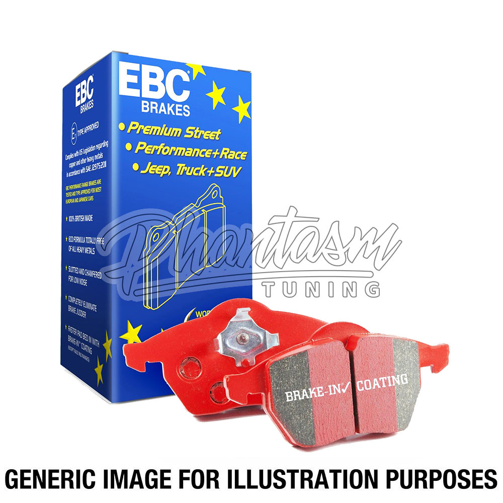 EBC / RED STUFF / CERAMIC / FRONT BRAKE PADS (DP33014C) *** HONDA ACCORD (2018-2022) 1.5T / 2.0T