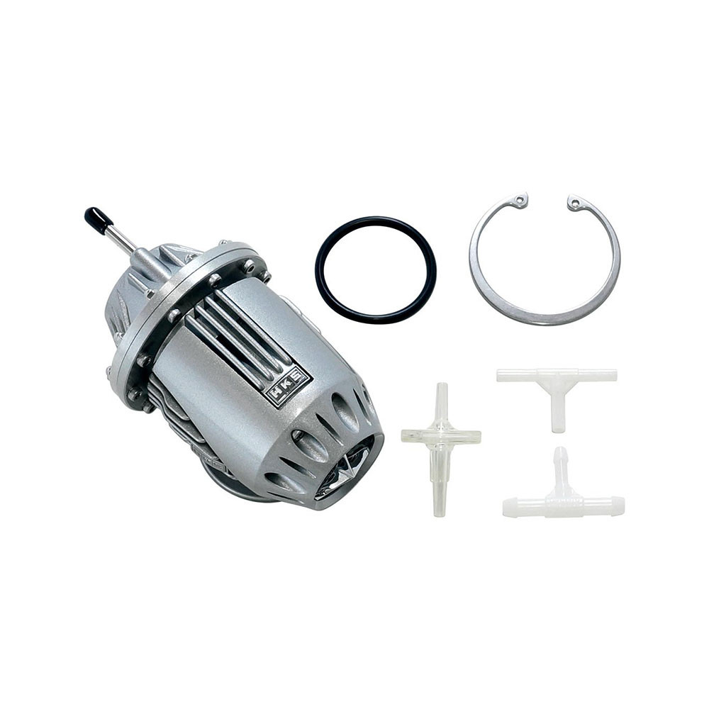 HKS / SUPER SQV4 BOV / BLOW OFF VALVE / SILVER COLOR (71008-AK001) *** UNIVERSAL APPLICATIONS