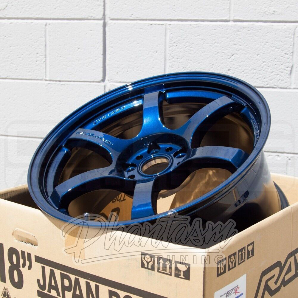 GRAM LIGHTS WHEELS - 57DR - ETERNAL BLUE PEARL (18 X 9.5) +38 ET (5 X 114.3 MM) 73.1 CB / WGIX38EEBP