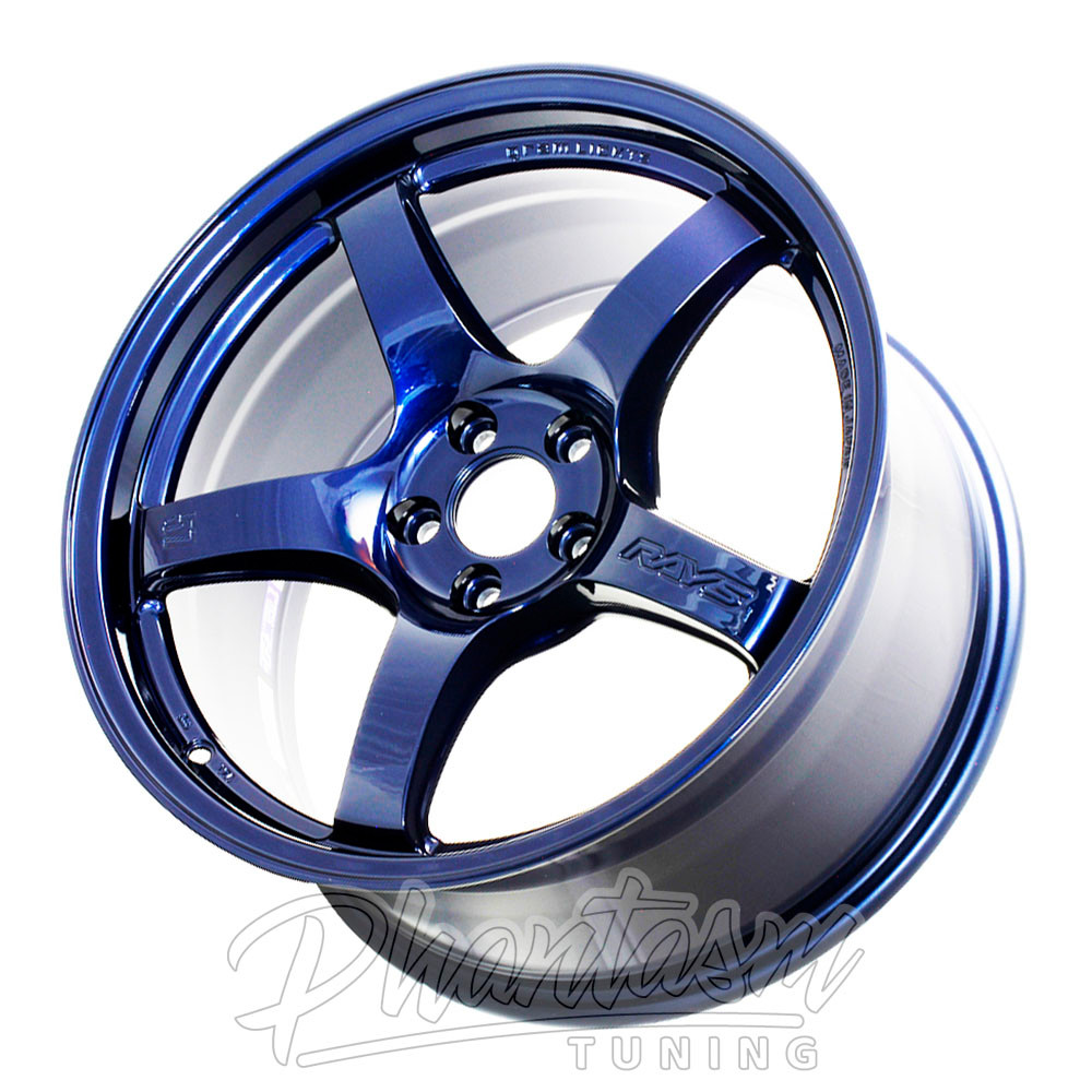 GRAM LIGHTS WHEELS - 57CR - ETERNAL BLUE PEARL (18 X 9.5) +38 ET (5 X 120 MM) 75 CB / WGCRX38WEBP