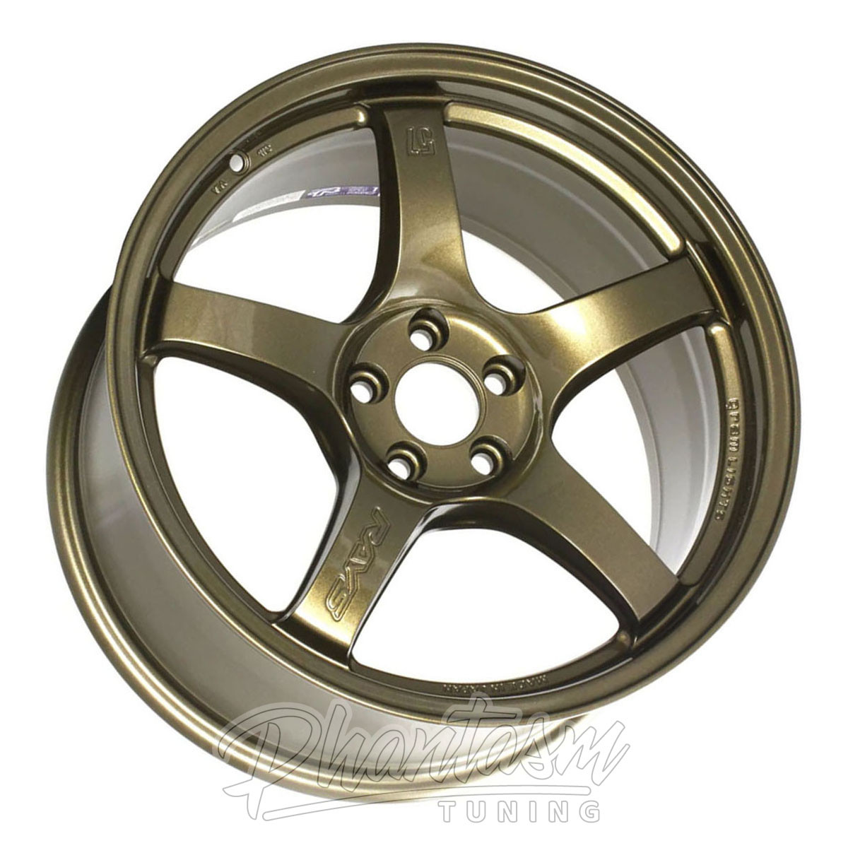 GRAM LIGHTS WHEELS - 57CR - BRONZE 2 (18 X 9.5) +38 ET (5 X 100 MM) 65 CB / WGCRX38DA2