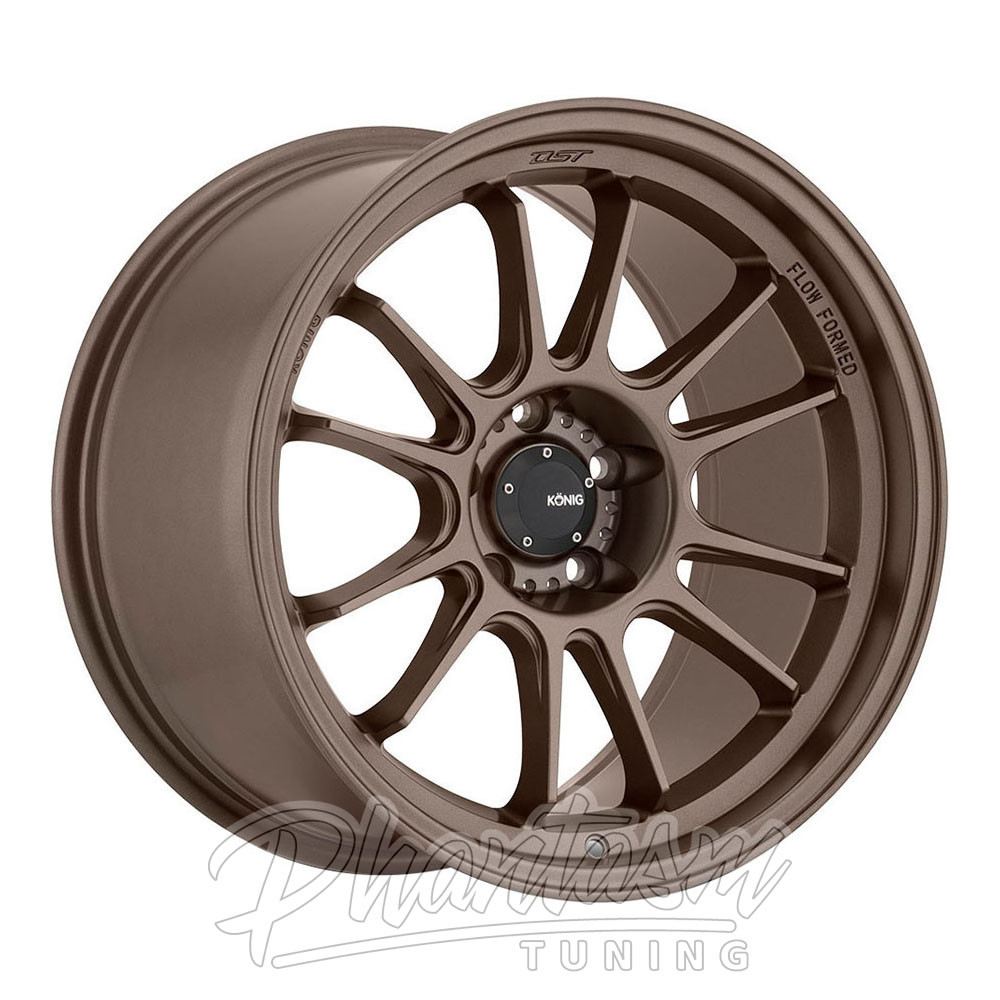 KONIG WHEELS - HYPERGRAM - RACE BRONZE (17 X 8.0) +45 ET (4 X 100 MM) HG87100458
