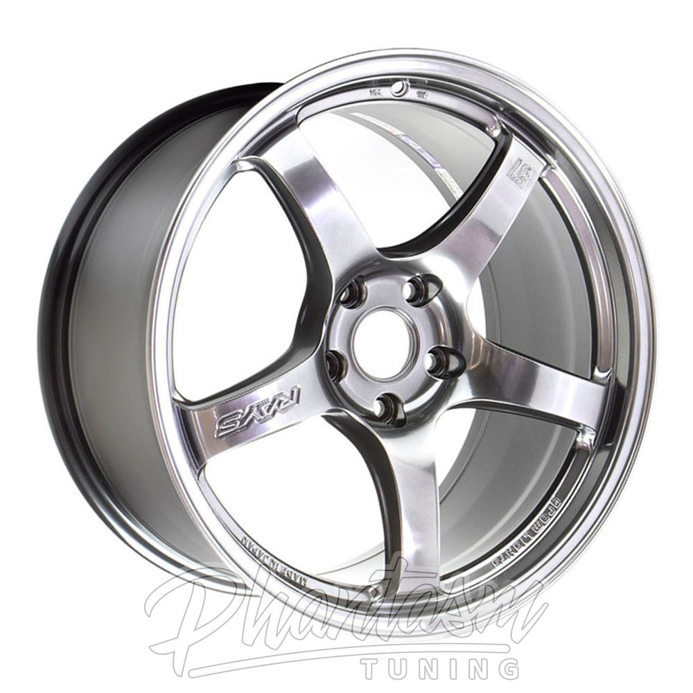 GRAM LIGHTS WHEELS - 57CR - GRACE SILVER (19 X 9.5) +25 ET (5 X 114.3 MM) 73 CB / WGCR425EQNK