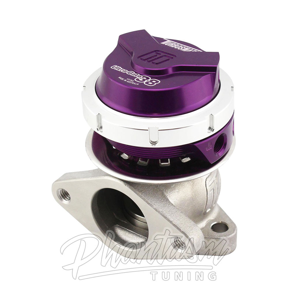TURBOSMART / 38 MM WG / 2 BOLT FLANGE / GEN 5 ULTRAGATE EXTERNAL WASTEGATE / PURLE COLOR (TS-0551-1013) *** 14 PSI SPRING INSTALLED