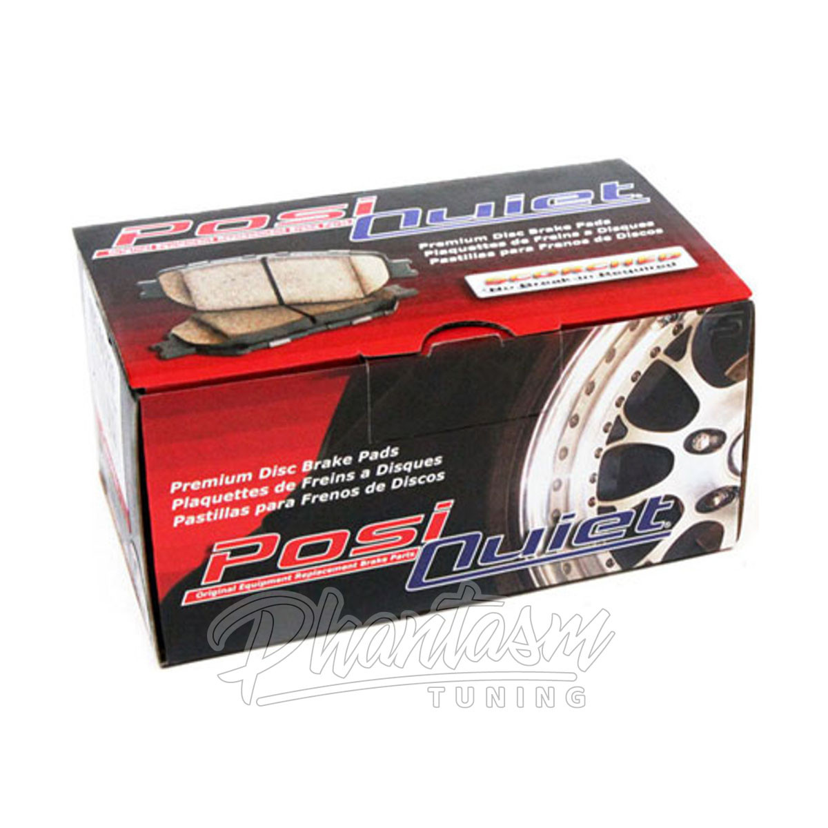 STOPTECH / CENTRIC POSI QUIET / CERAMIC / FRONT BRAKE PADS (105.21450) *** KIA STINGER GT (2018-2023) 3.3L TWIN TURBO