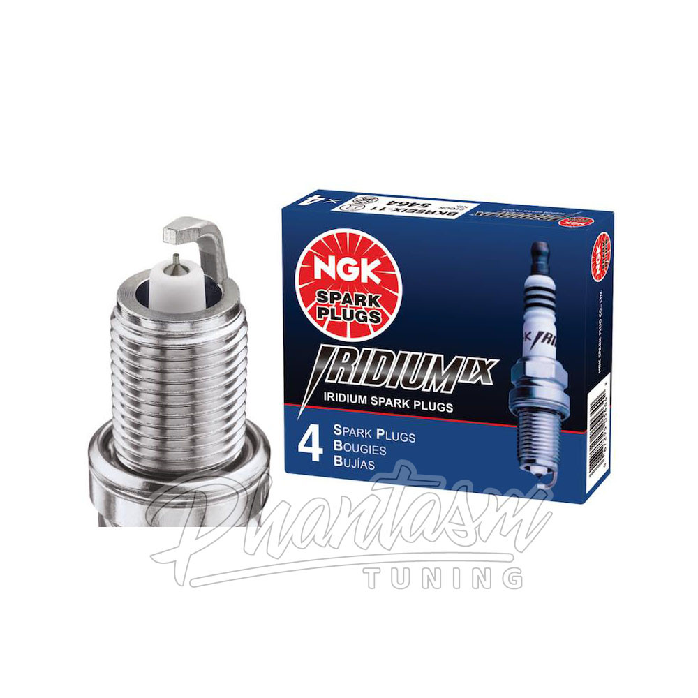 NGK / IRIDIUM IX / HIGH PERFORMANCE SPARK PLUGS / LTR7IX-11 (NGK6510) *** FORD FIESTA ST (2014-2019) 1.6L TURBO *** ONE STEP COLDER (4X PIECE SET)