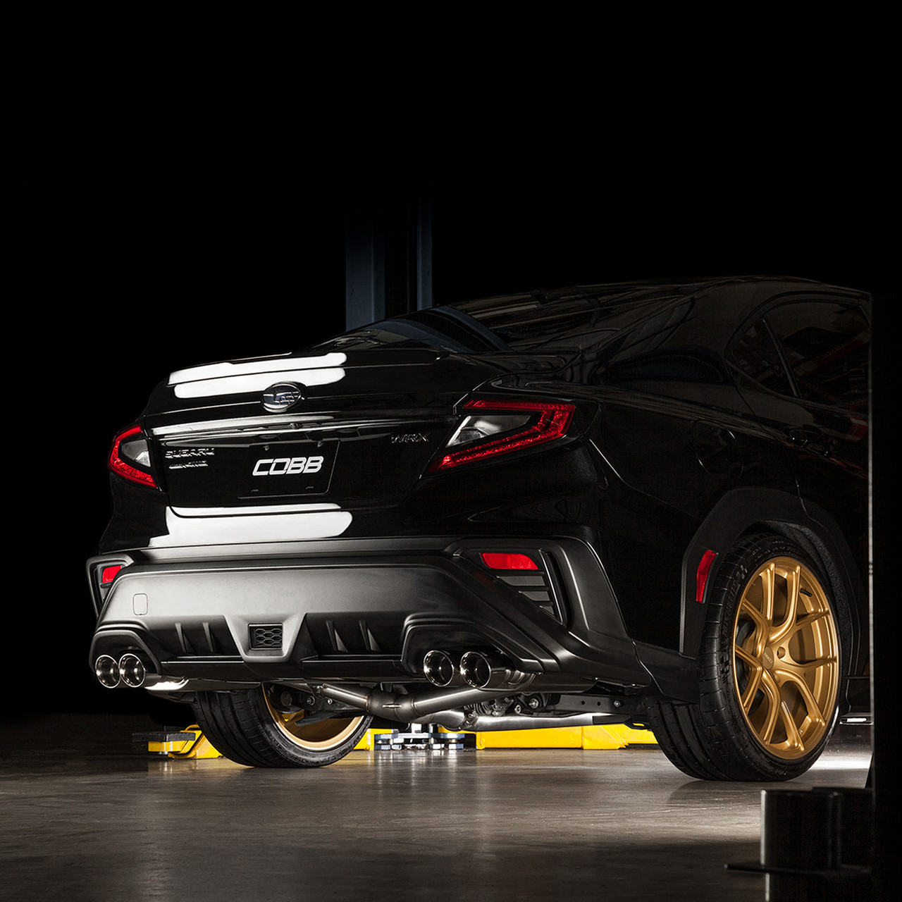 COBB / DUAL CAT-BACK EXHAUST SYSTEM / STAINLESS TIPS (516100) *** SUBARU WRX (2022-2026) 2.4L TURBO