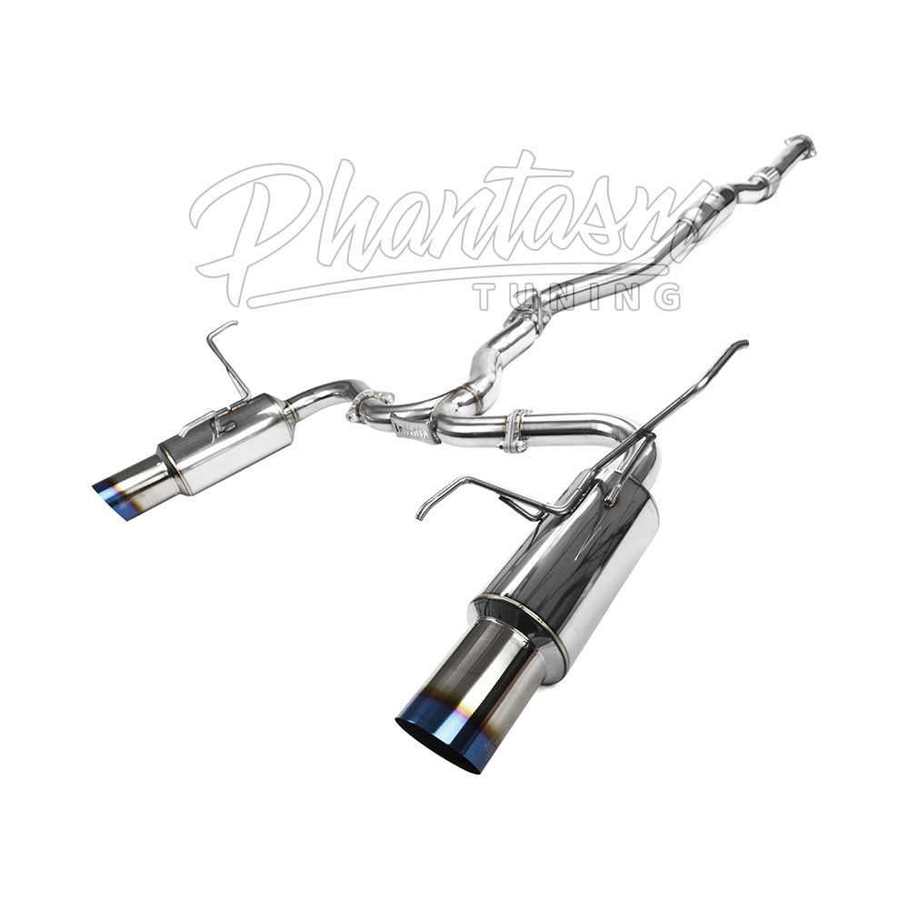 INVIDIA / N1 / DUAL CAT-BACK EXHAUST SYSTEM / STAINLESS TIPS (HS15STIGTP) *** SUBARU WRX (2015-2021)