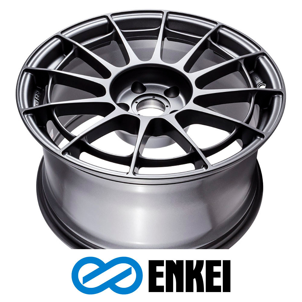 ENKEI WHEELS - NT03RR - MATTE GUN METAL COLOR (18 X 8.5) +35 ET (5 X 114.3 MM) 75 CB / 512-885-6535GM