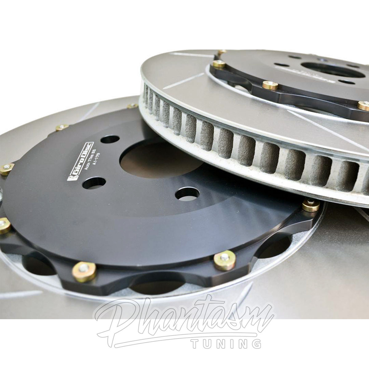 GIRODISC / SLOTTED / FRONT BRAKE ROTOR / SOLD AS PAIRS (A1-166) *** HONDA CIVIC TYPE-R (2017-2021) 2.0L TURBO / FK8