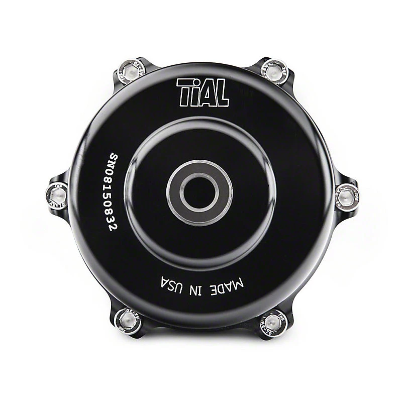 TIAL / Q.10BK / 50 MM BOV / BLOW OFF VALVE / 10 PSI SPRING / BLACK COLOR (002568)