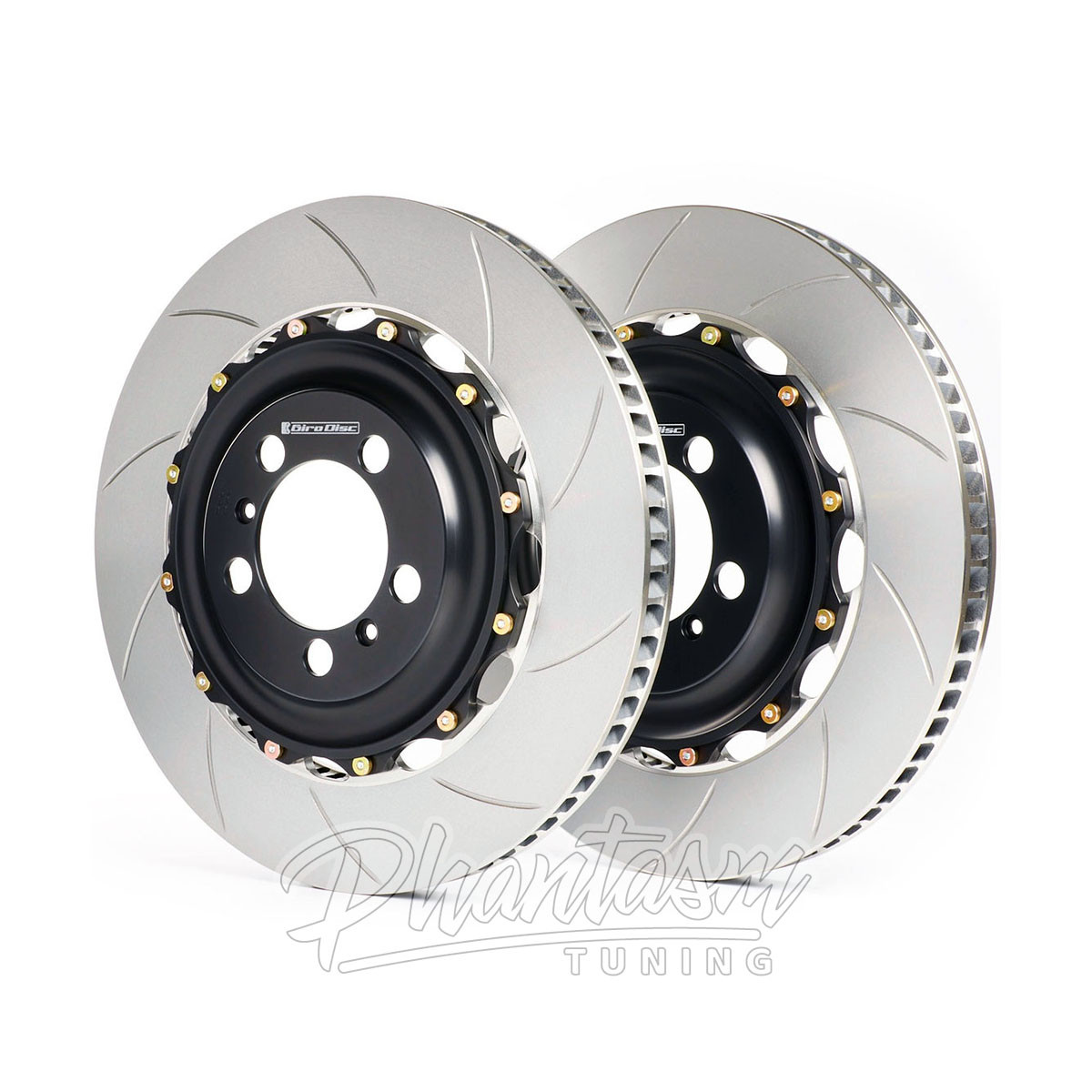 GIRODISC / SLOTTED / REAR BRAKE ROTOR / SOLD AS PAIRS (A2-169) *** FORD FOCUS RS (2016-2018) 2.3L TURBO