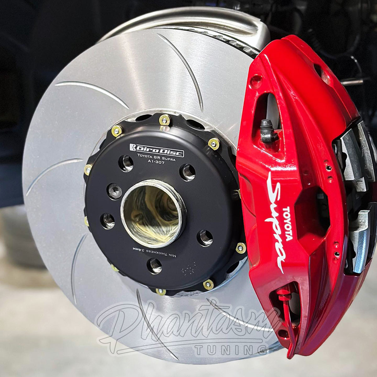 GIRODISC / SLOTTED / REAR BRAKE ROTOR / SOLD AS PAIRS (A2-169) *** FORD FOCUS RS (2016-2018) 2.3L TURBO